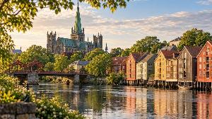 Illustrasjon av Trondheim