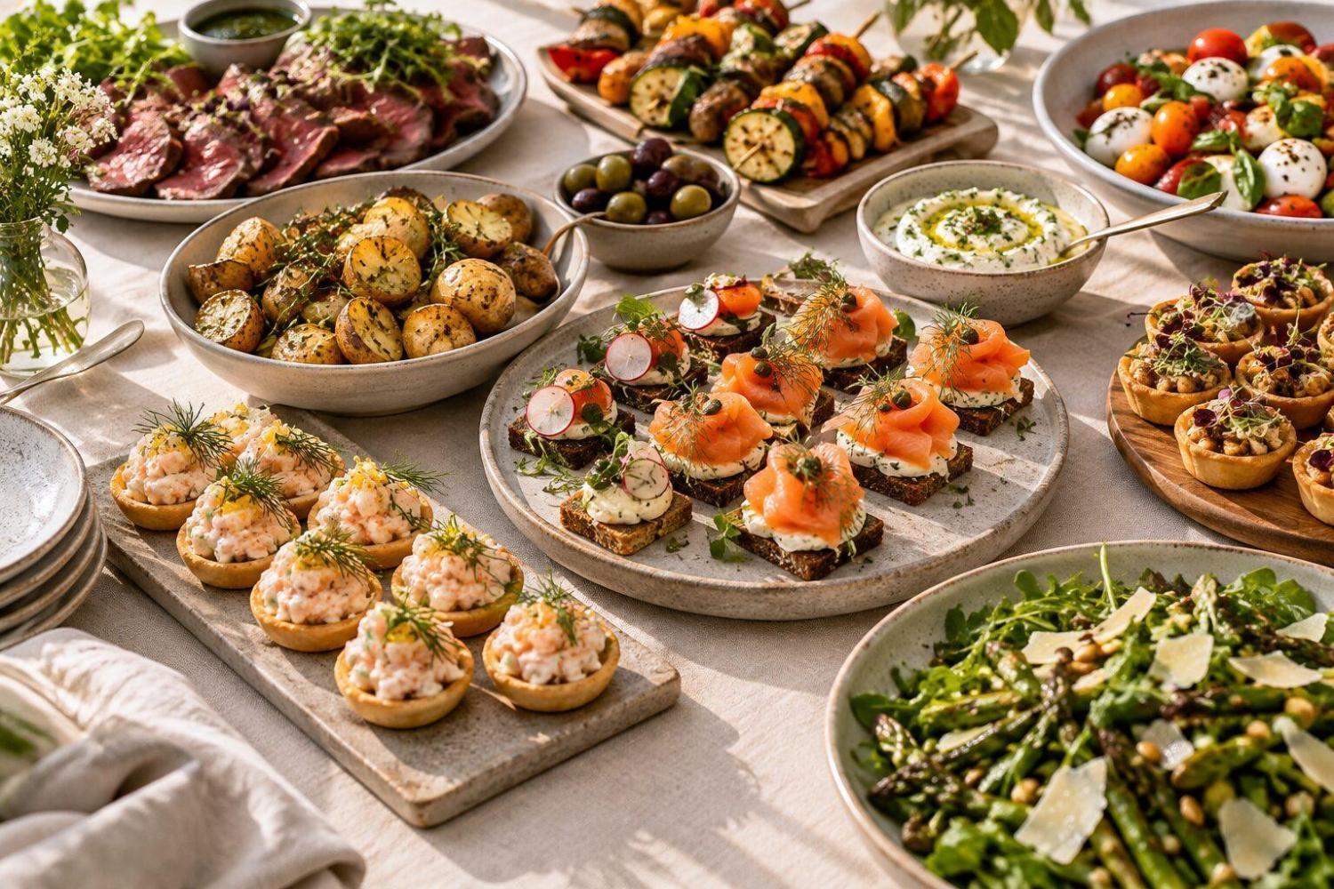 Illustrasjon av Catering