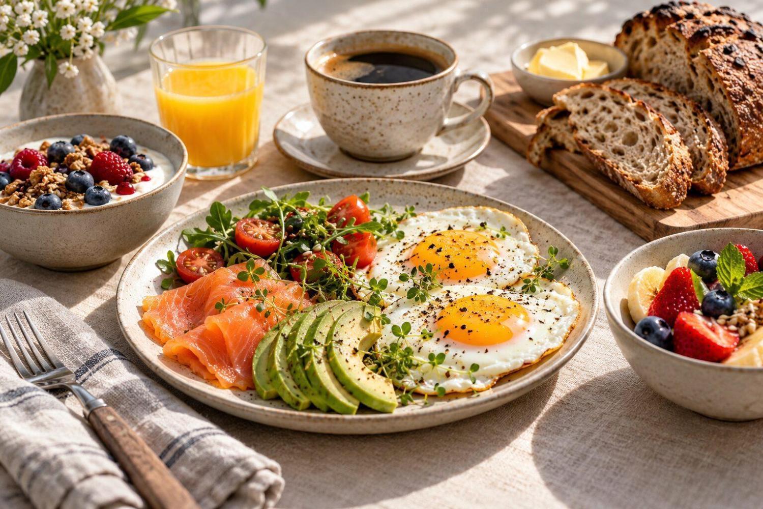 Illustrasjon av Frokost