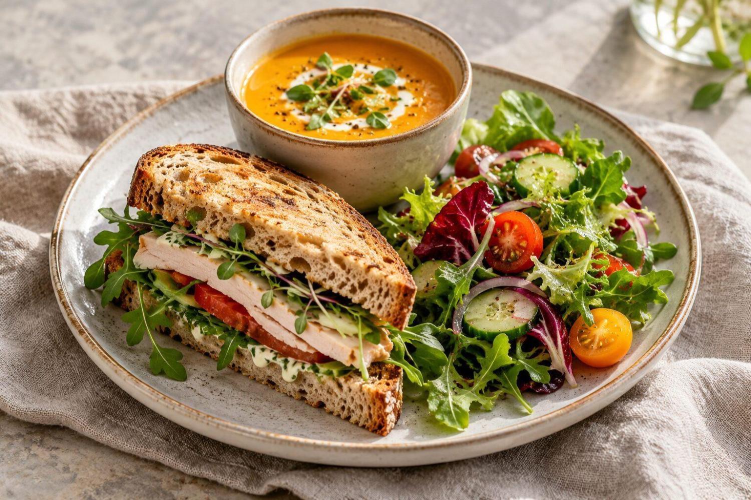 Illustrasjon av Lunch