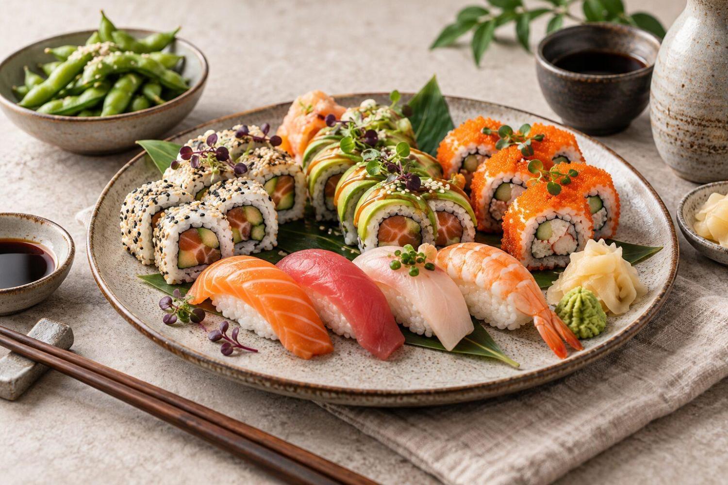 Illustrasjon av Sushi