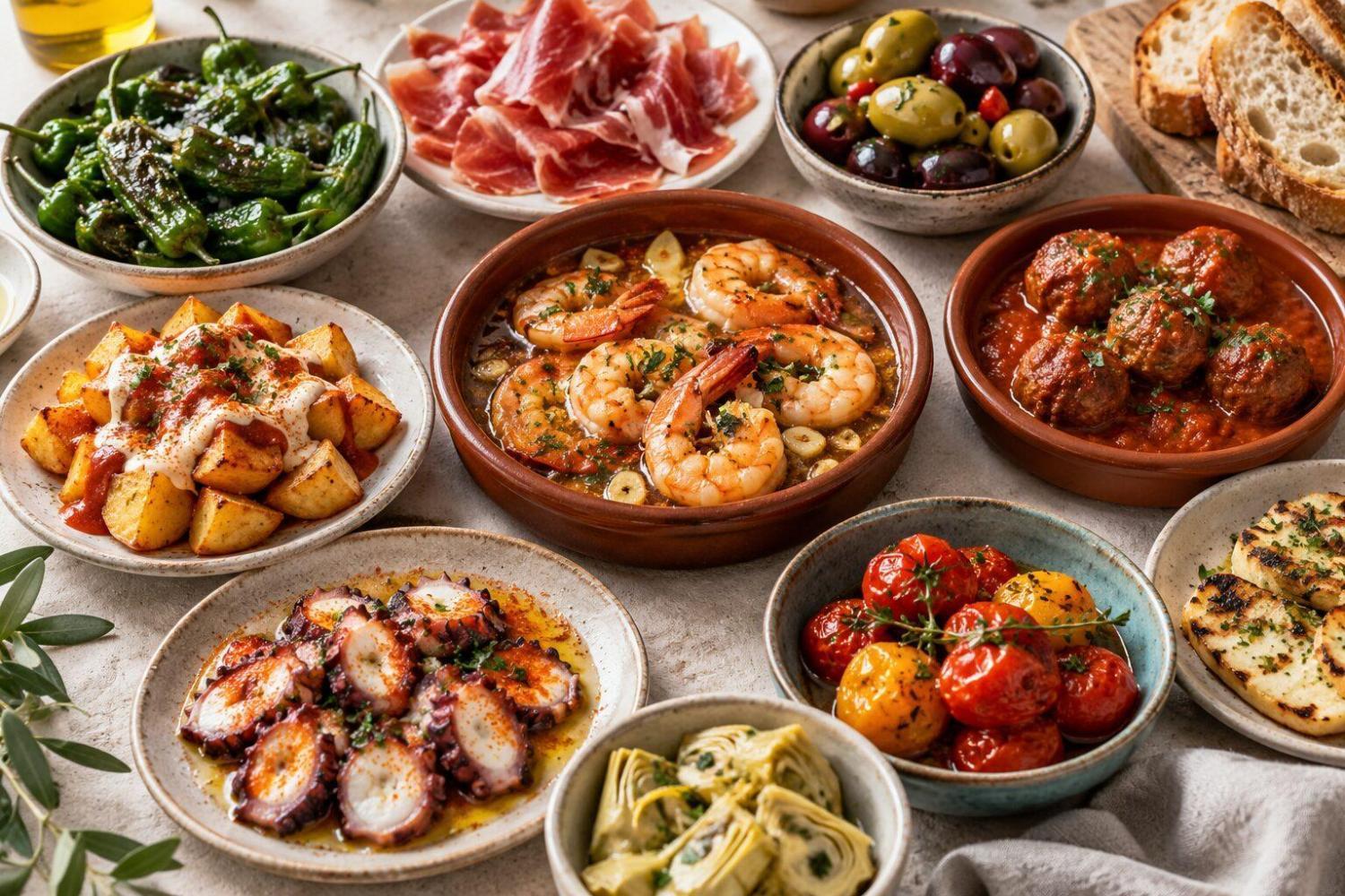 Illustrasjon av Tapas
